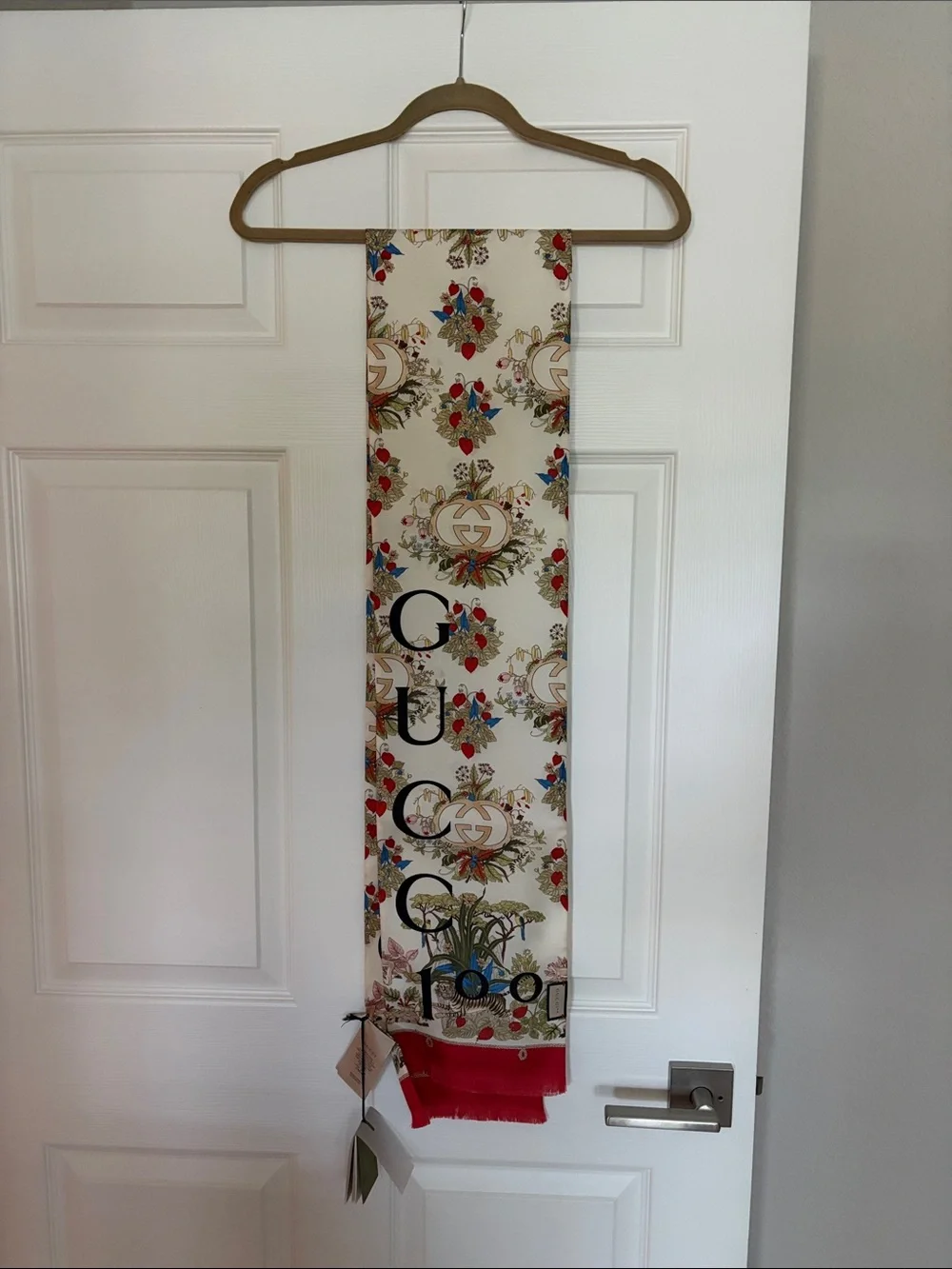 Gucci 100th Anniversary Silk Scarf